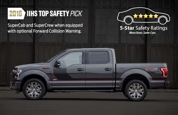 This is the only large pickup to get these two top safety awards!
