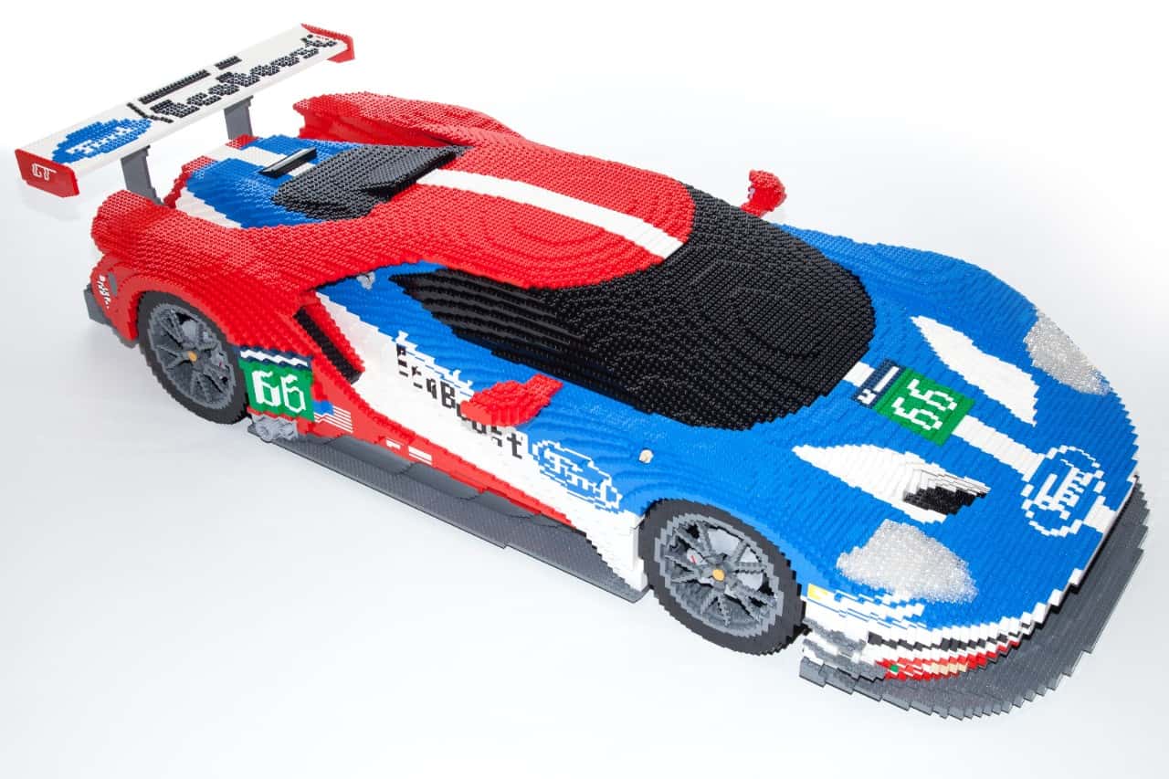 A Ford GT Built Entirely Out Of Legos