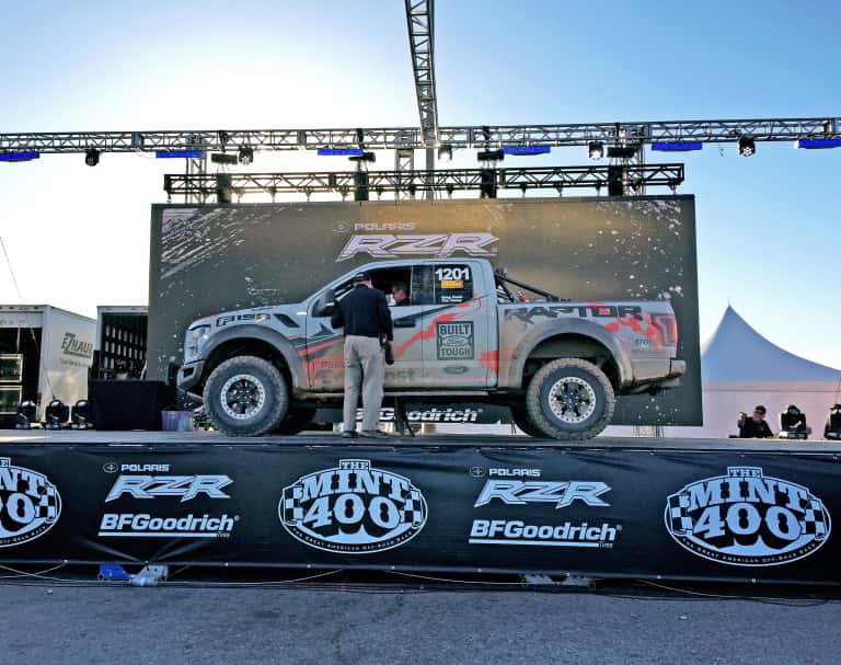 All-New Ford F-150 Raptor Race Truck Finishes Grueling Best in the Desert Mint 400 Off-Road Race