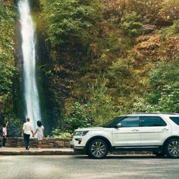 2018 Ford Explorer Platinum Waterfall