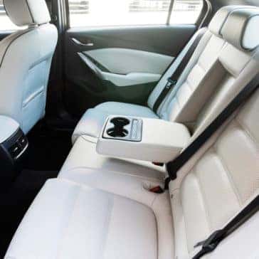 2017 Mazda6 rear interior