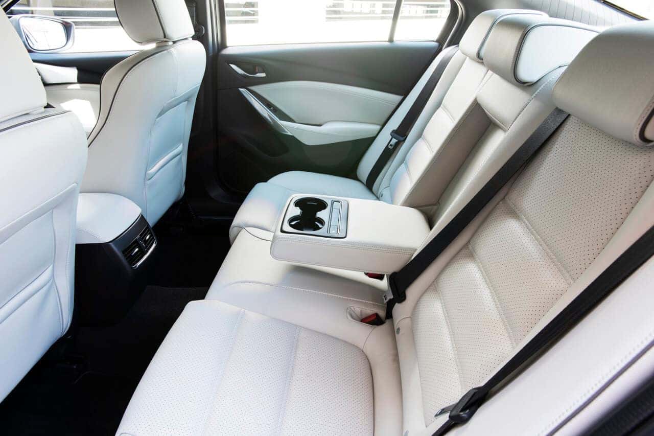2017 Mazda6 rear interior