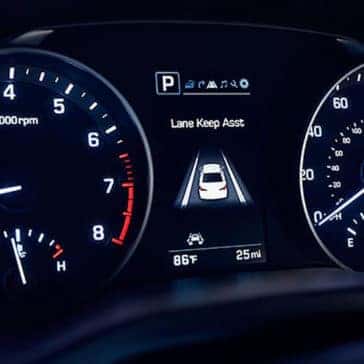 2018 Hyundai Elantra land departure warning