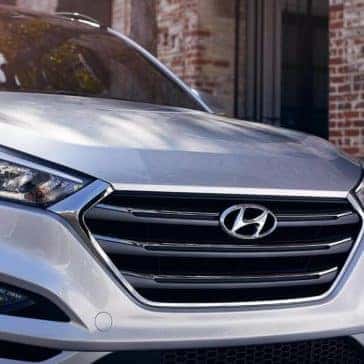 2018 Hyundai Tucson front grille