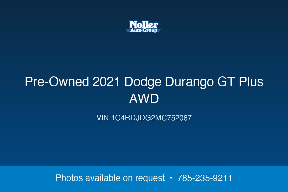 2021 Dodge Durango GT Plus AWD