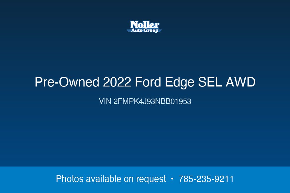 2022 Ford Edge SEL AWD