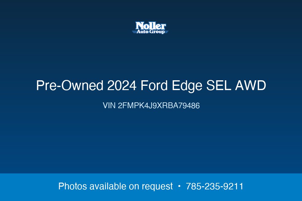2024 Ford Edge SEL AWD